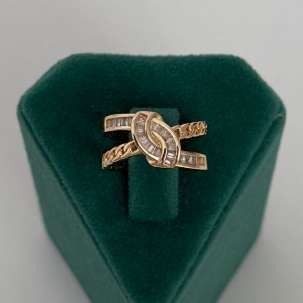 Pirinç Ayarlamalı Yüzük