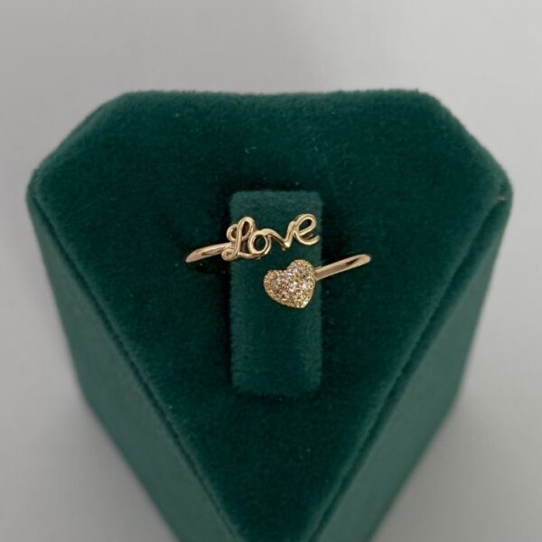 Pirinç Ayarlamalı Yüzük