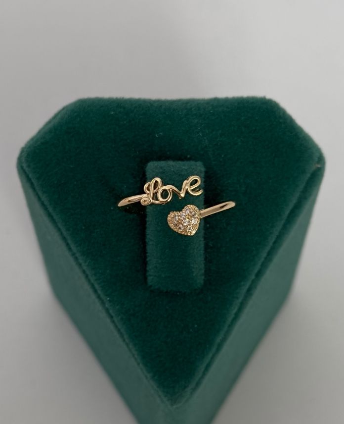 PYU1500R-1.jpg Pirinç Ayarlamalı Yüzük - Görsel 1