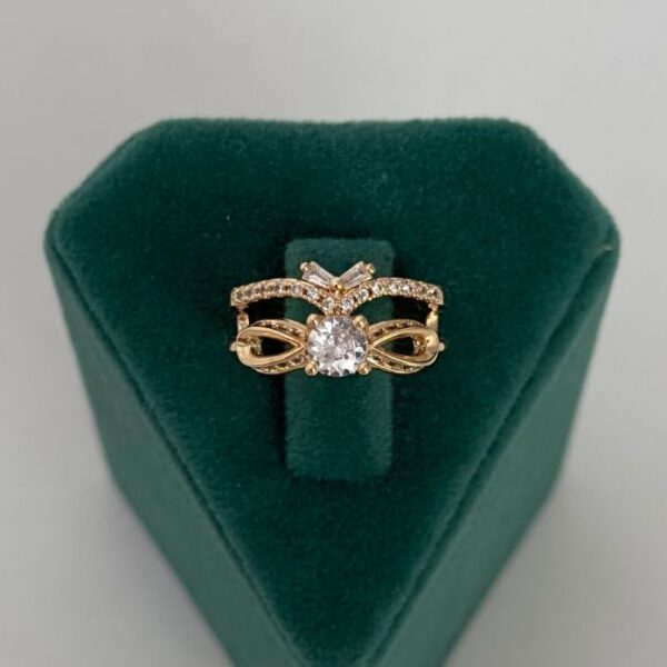 Pirinç Ayarlamalı Yüzük