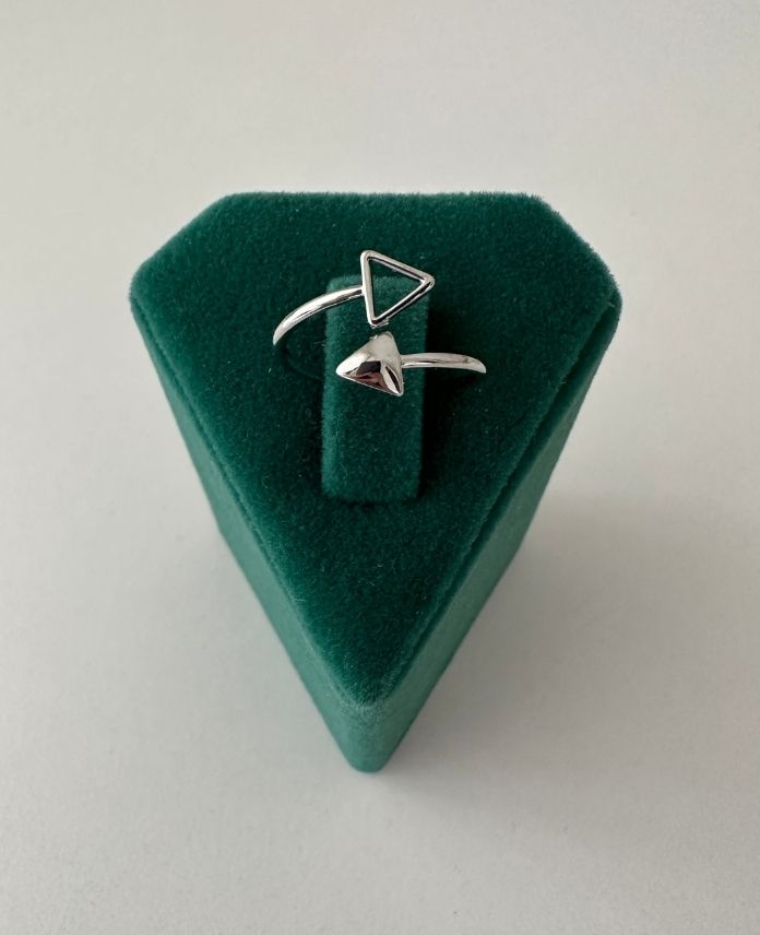 PYU588S-1.jpg Pirinç Ayarlanabilir Yüzük - Görsel 1