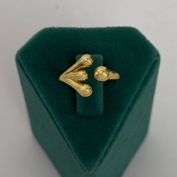 Pirinç Ayarlamalı Akmış Model Yüzük