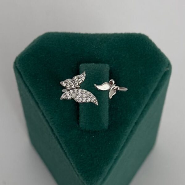 Pirinç Ayrık Kelebek Ayarlanabilir Yüzük