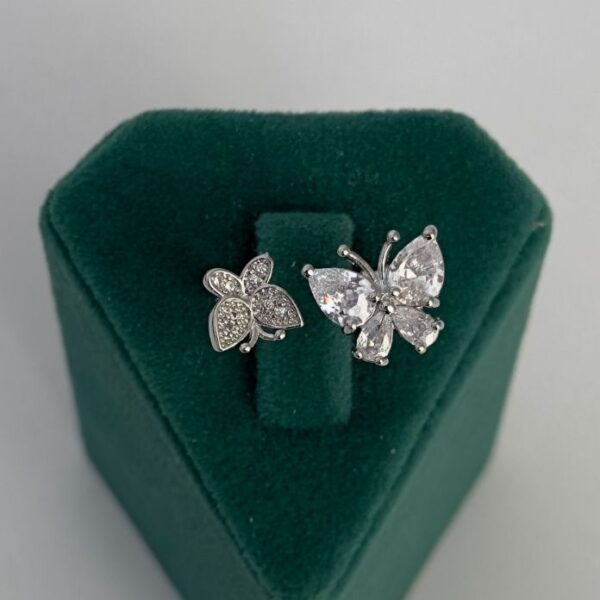 Pirinç Kelebek Ayarlanabilir Yüzük