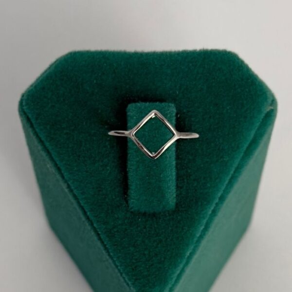 Pirinç Baklava Desen Ayarlanabilir Yüzük