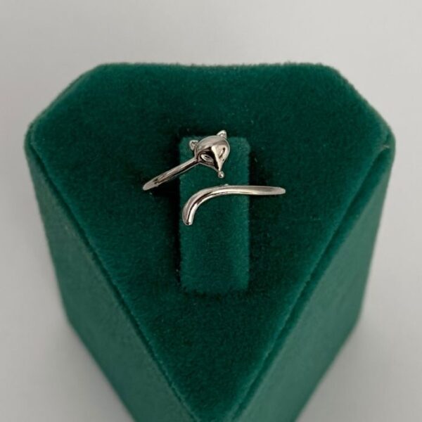 Pirinç Kedi Ayarlanabilir Yüzük