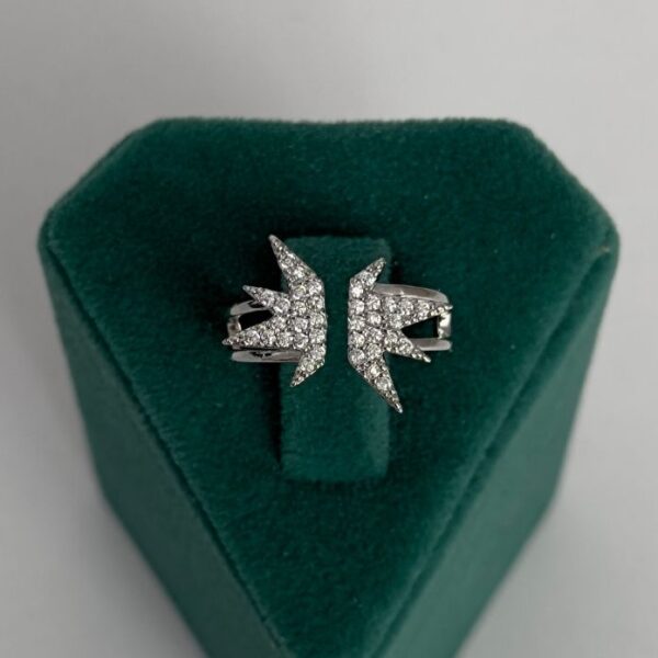 Pirinç Patlama Taşlı Ayarlanabilir Yüzük