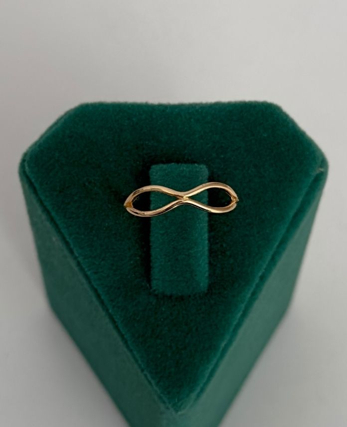 PYUAYARLANABILIRSONSUZLUKDUZG-1.jpg Pirinç Sonsuzluk Ayarlanabilir Yüzük - Görsel 1