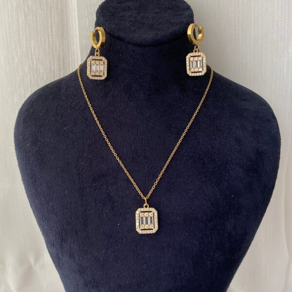 Çelik Baget Gold Set