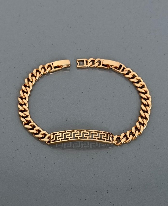 XBIORTASILABIRENTZINCIRR-1.jpg Xuping Ortası Labirent Zincir Bileklik - Görsel 1