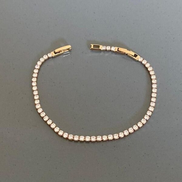 Xuping Su Yolu İnce Gold Bileklik