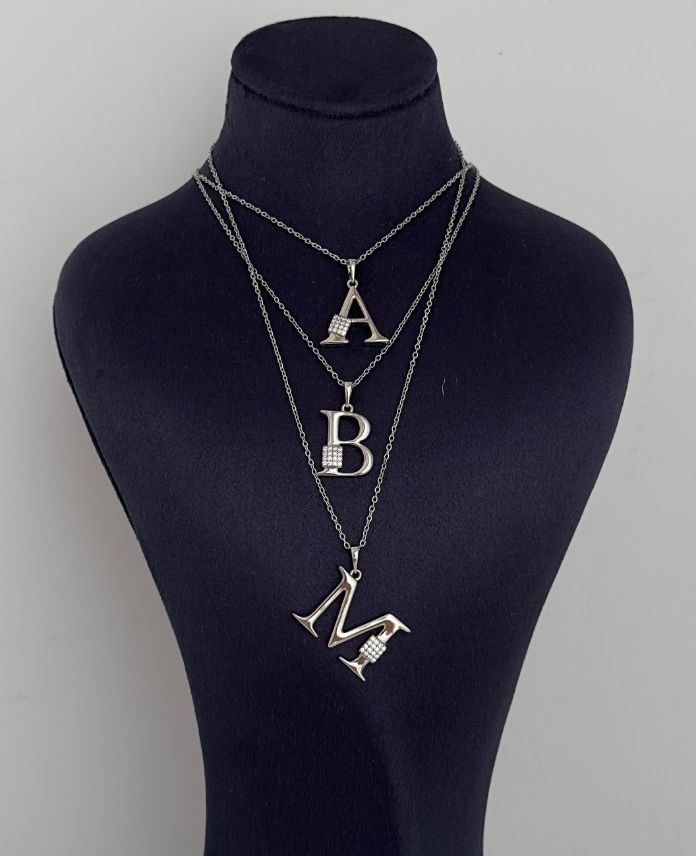 XKOHARFUSTUKARETASS-1.jpg Xuping Harf Üstü Kare Taş 60Cm Kolye - Görsel 1