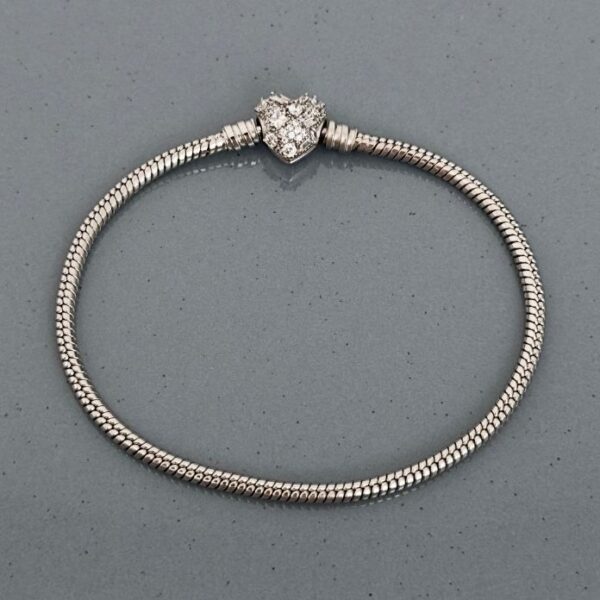 Xuping Gerçek Kordon Kalp Taşlı Pndr