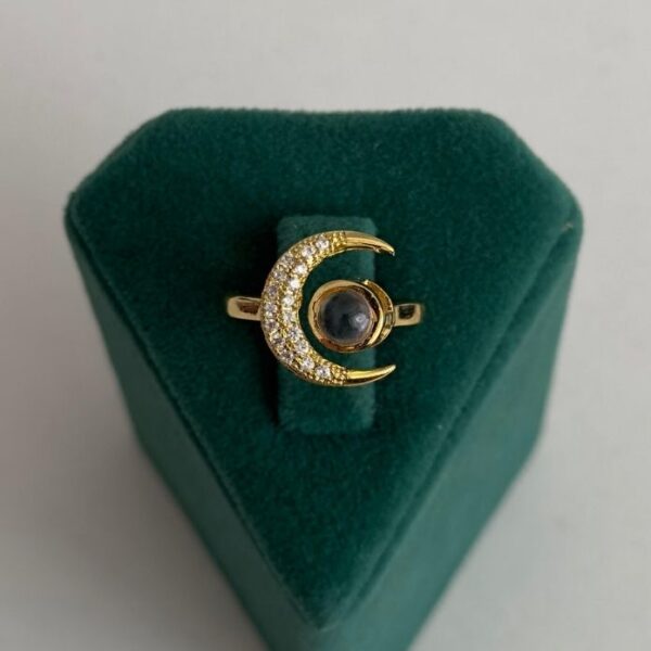 Xuping Ayarlamalı Seni Seviyorum Ay Yüzük