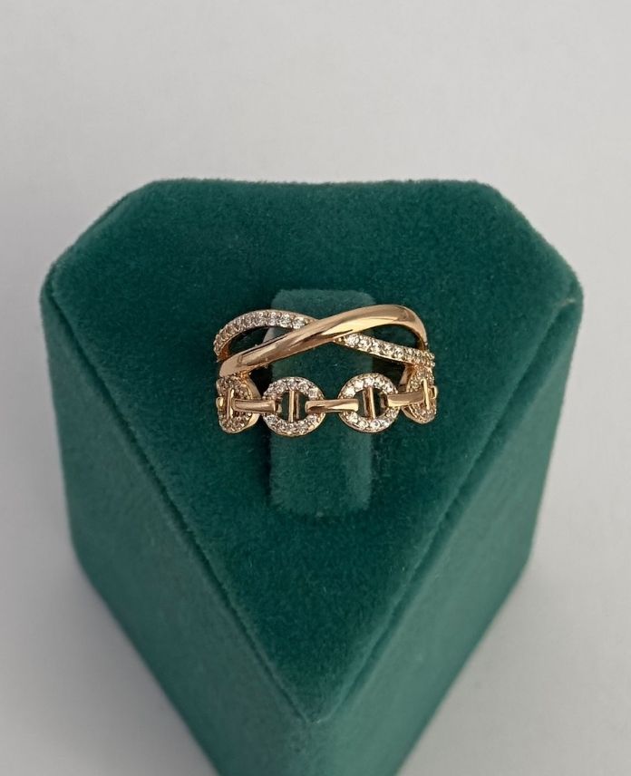 XYUNUMARALIKOLAKAPAGICAPRAZTASLIR-1.jpg Xuping Numaralı Kola Kapağı Çapraz Taşlı Yüzük - Görsel 1