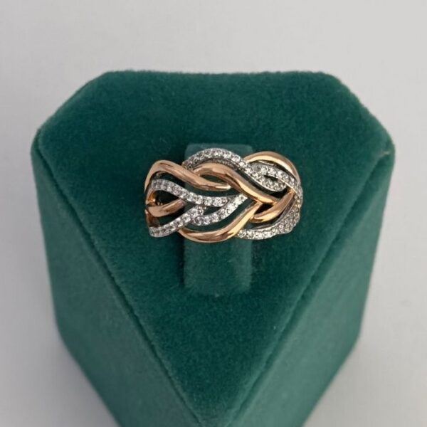 Xuping Numaralı Saç Örgüsü Yüzük